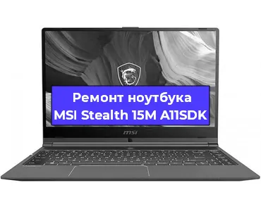 Чистка от пыли и замена термопасты на ноутбуке MSI Stealth 15M A11SDK в Красноярске